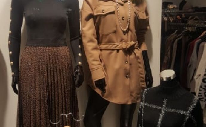Nieuwe winkel etalage