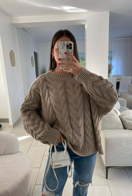 Sweater Cable - TAUPE