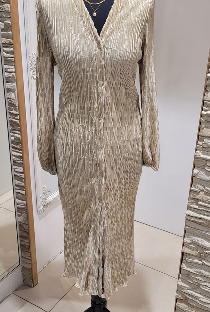 Jurk Jazzy - BEIGE