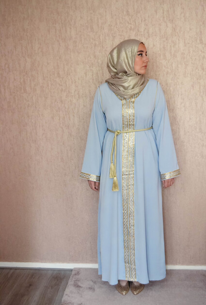 Abaya Layla - BLAUW