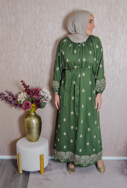 Blousedress Reema - GREEN