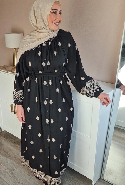 Blousedress Reema - BLACK