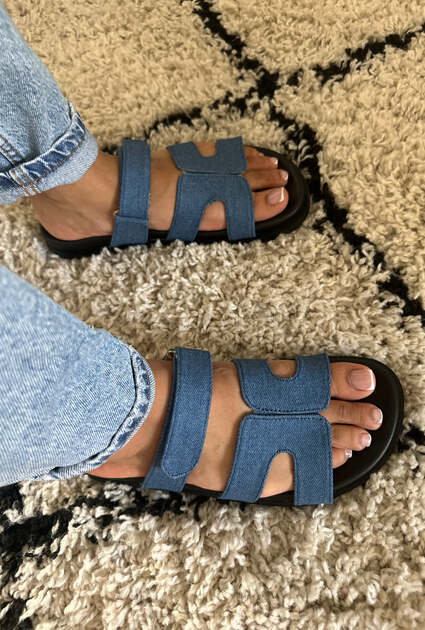 Sandal Guilia - DENIM