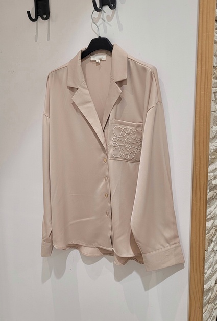 Blouse Loe - CRÈME 