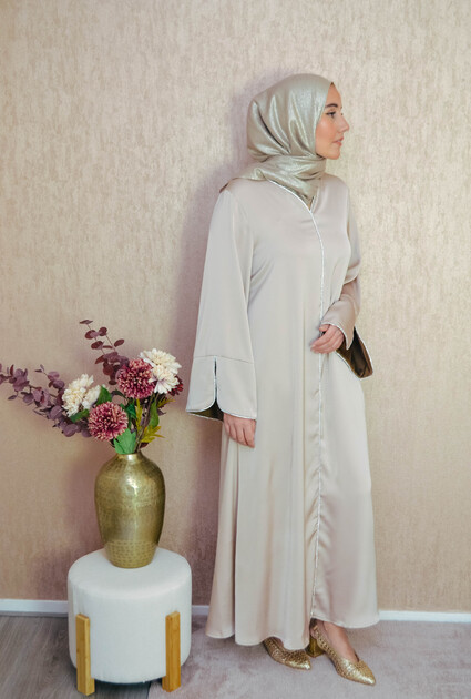 Abaya Sabreen - CREME