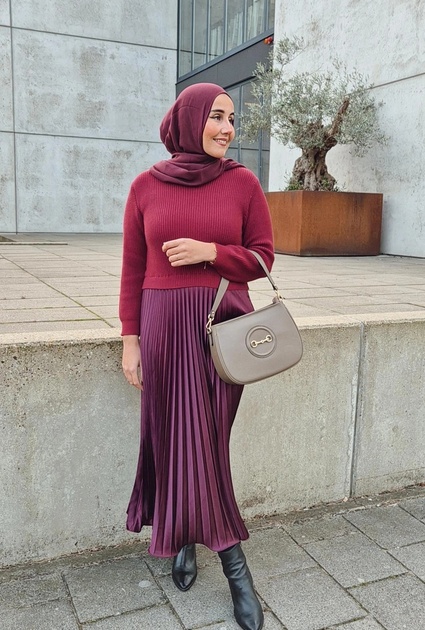 Dress Madison - BORDEAUX