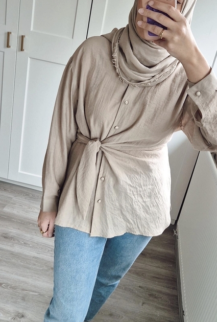 Blouse Rania - BEIGE