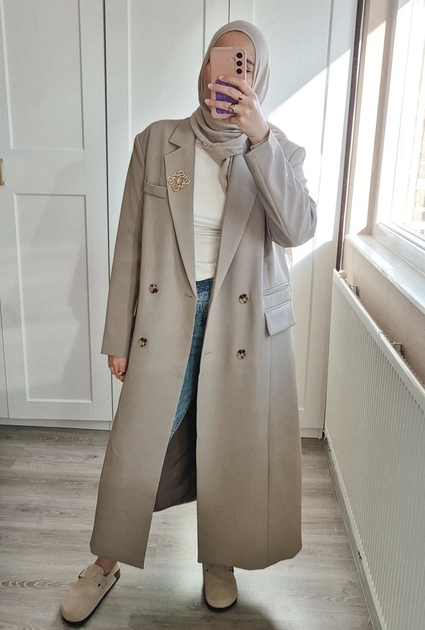 Blazer Lea - TAUPE