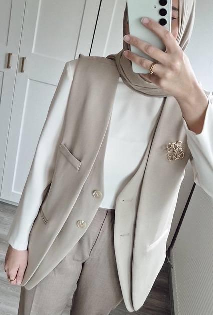 Gilet Jenny - BEIGE