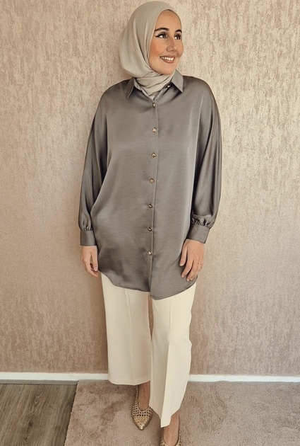 Blouse Fay - GRIJS