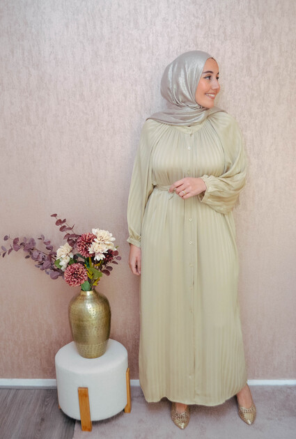 Jurk Nayla - BEIGE