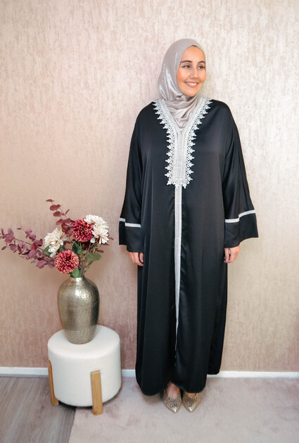 Abaya Zendaya - ZWART