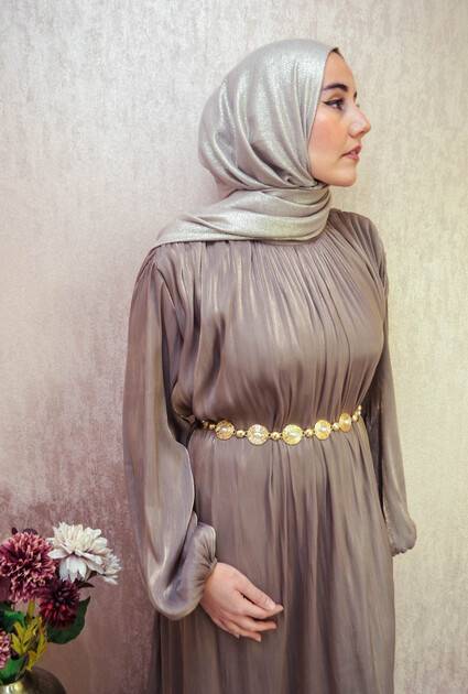 Jurk Noor - KOFFIE