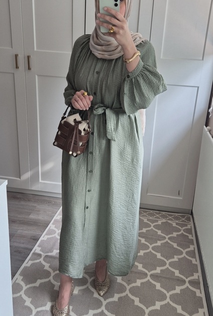 Jurk Mai - GROEN