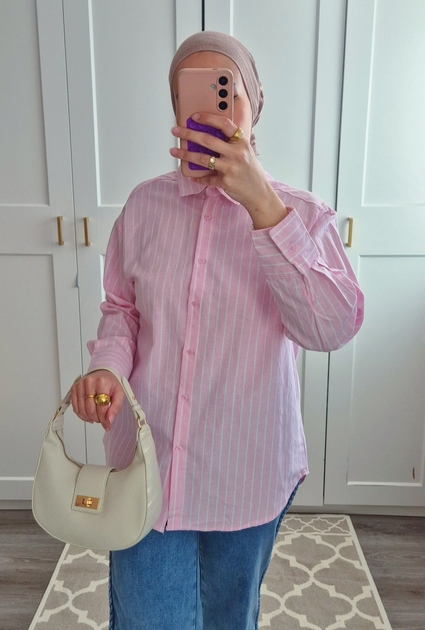 Blouse Oxford - ROZE