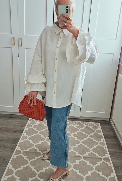 Blouse Mila - WIT