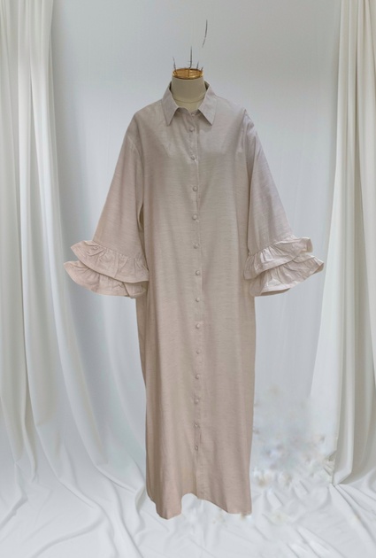 Jurk Adila - BEIGE