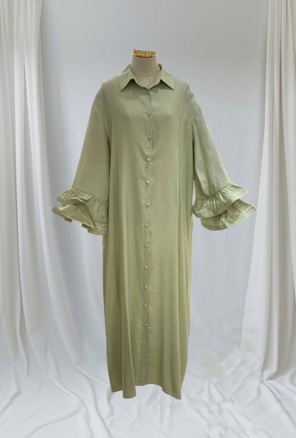Jurk Adila - GROEN