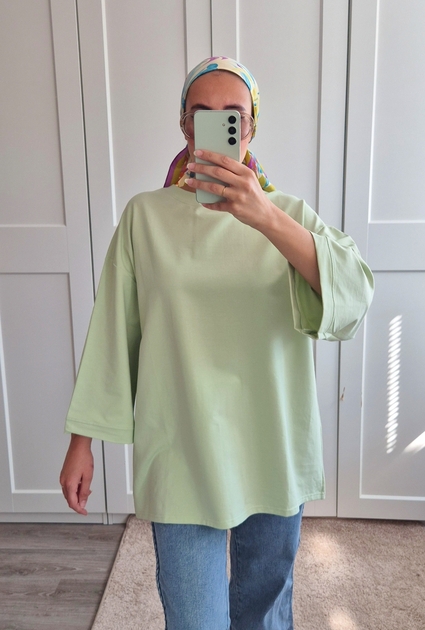 T-shirt Eva - MINTGROEN