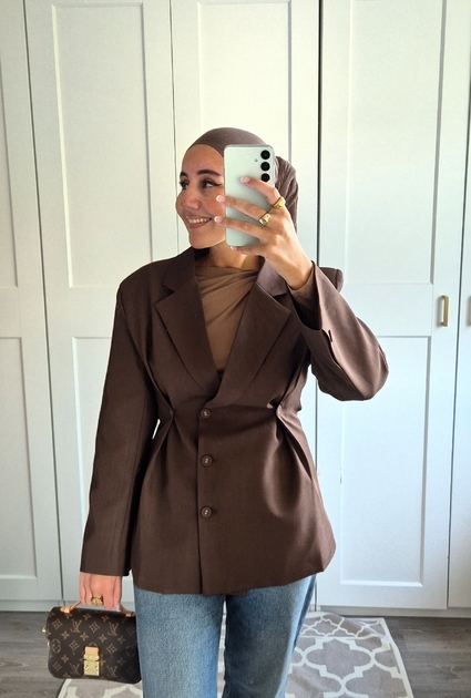 Blazer Kendra - BROWN