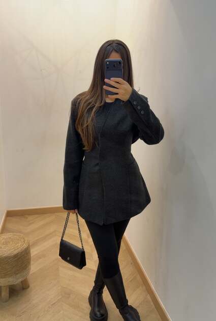 Blazer Ricci - ZWART