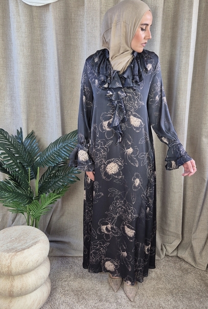 Jurk Rihanna - DONKER BLAUW 