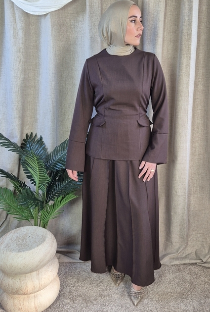 Set Huda - BROWN