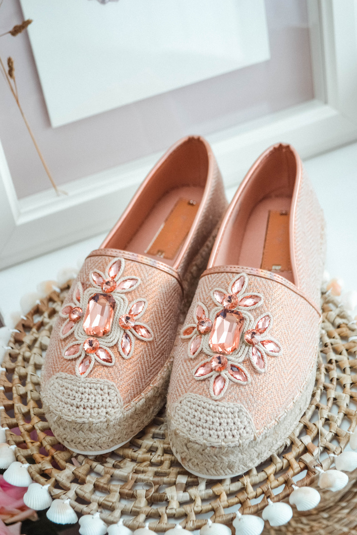 FERGANZA | Ferganza Womens Fashion | Espadrilles Lorna | Espadrilles Lorna  - ROZE