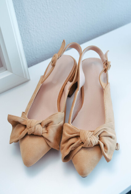 Heels Ribbon - CAMEL