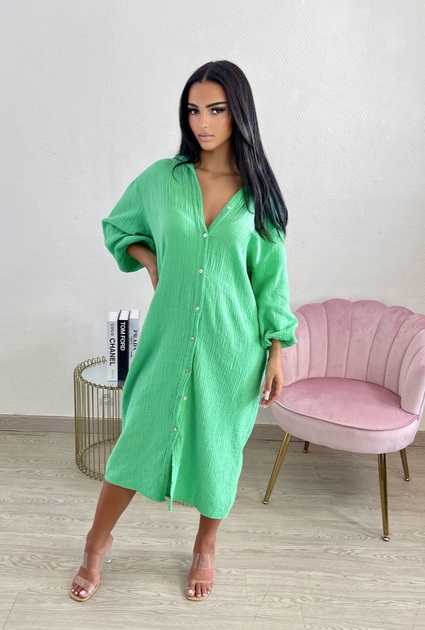 Jurk Ayana - GROEN