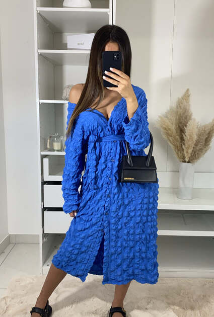 Jurk Helena - BLAUW