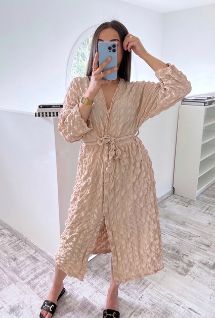 Jurk Helena - BEIGE