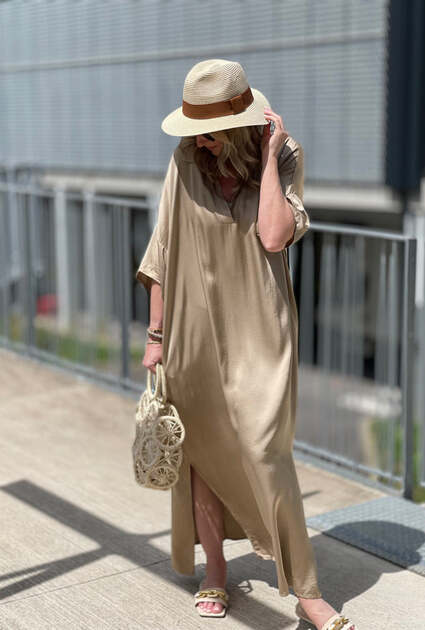 Jurk Macy - BEIGE